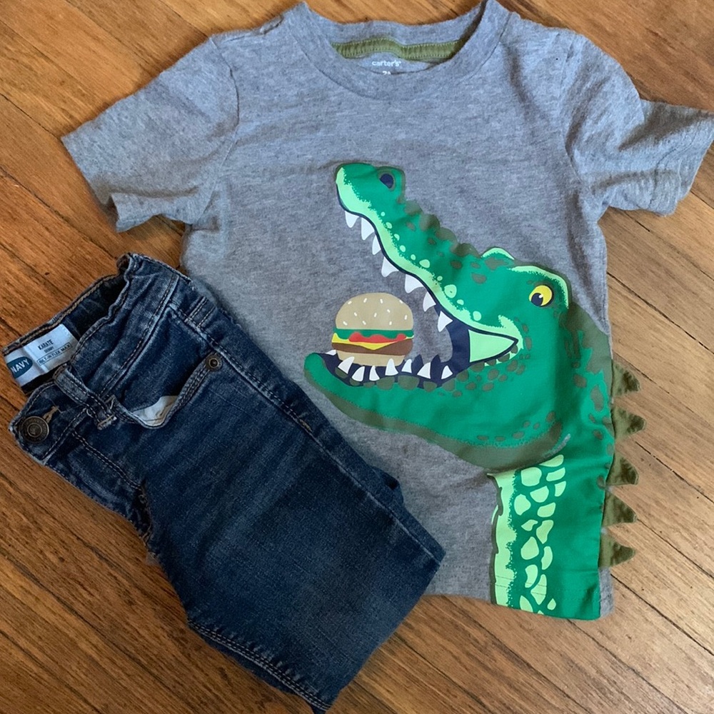 Carter’s toddler boy set 3T